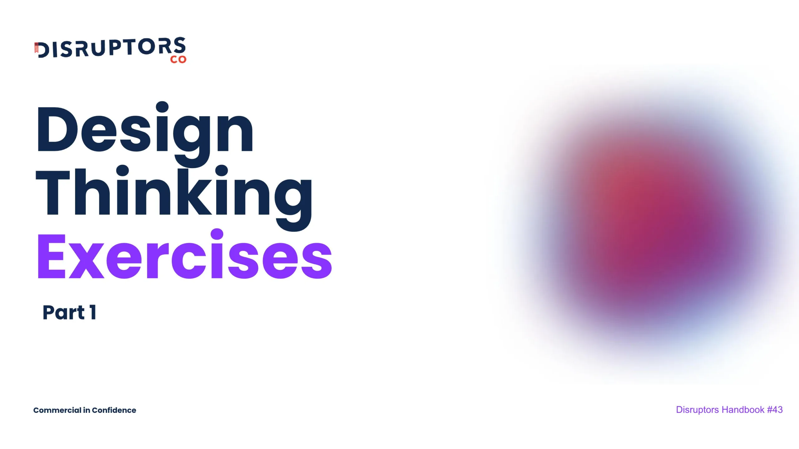 DH43_ Design Thinking Exercises-cover design thinking exercises